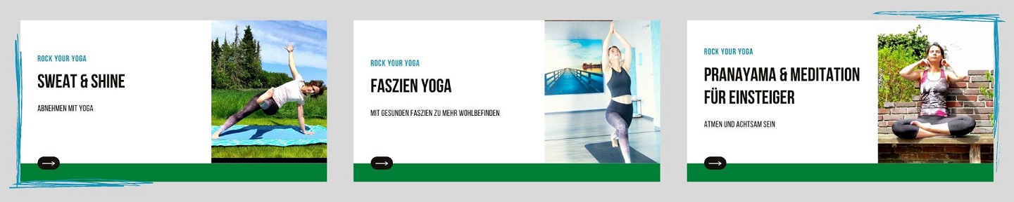 Banner - Für jeden der passende Yoga Kurs