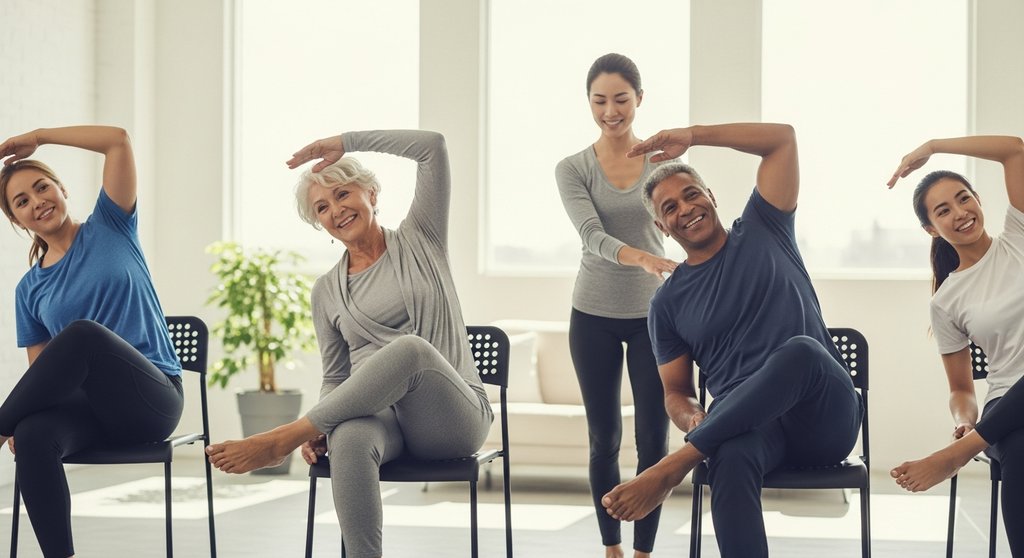 Stuhlyoga: Dein Weg zu mehr Vitalität im Sitzen