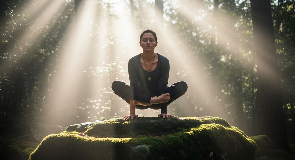 Garudasana: Finde Stabilität und Kraft im Yoga Adler