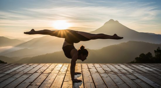 Mayurasana (Pfau): Meistere die königliche Armbalance